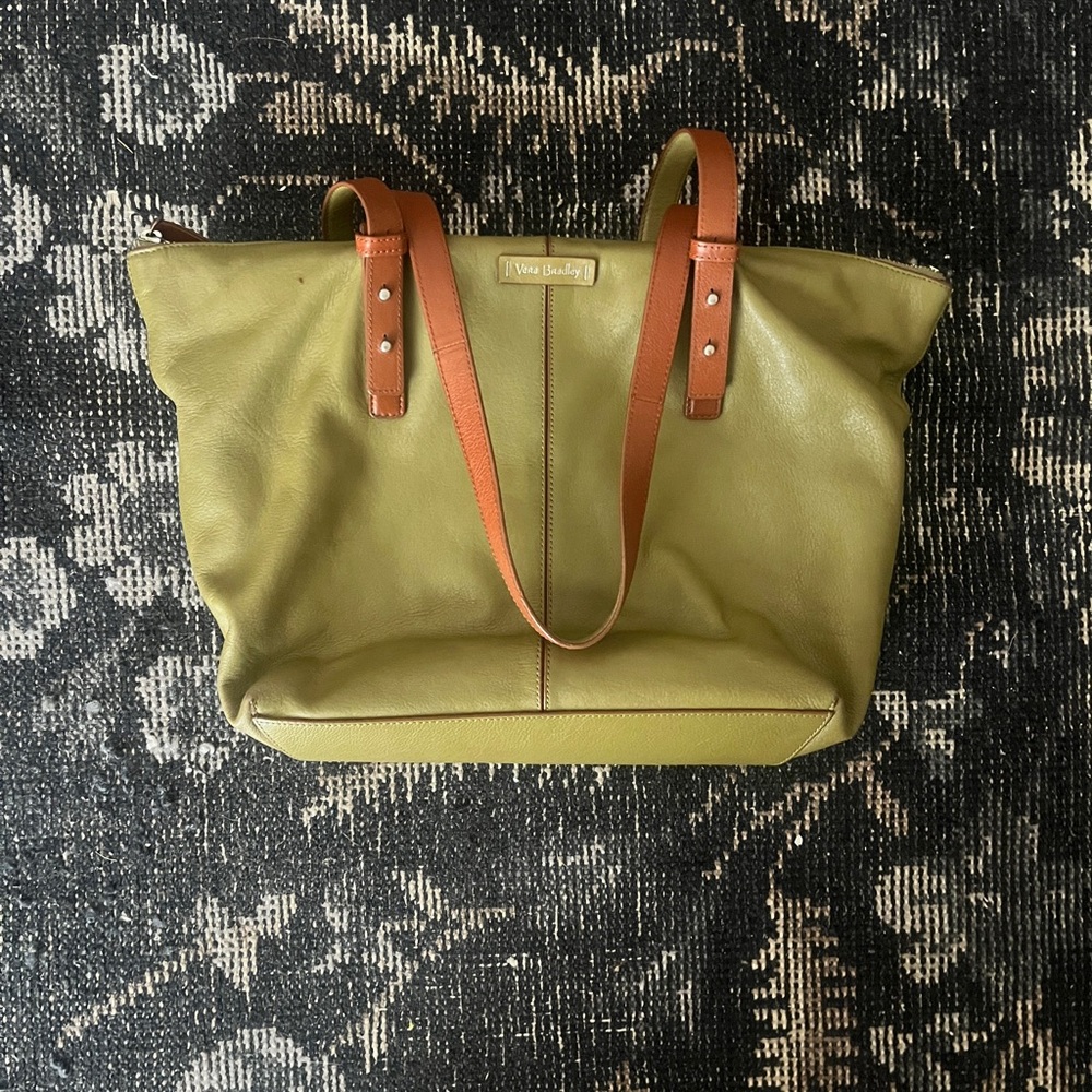 Vera Bradley Gallatin Leather Tote